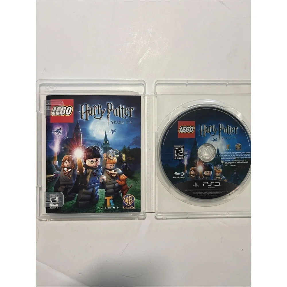 LEGO Harry Potter Years 1-4 Sony PlayStation 3 PS3 2010 Complete EUC